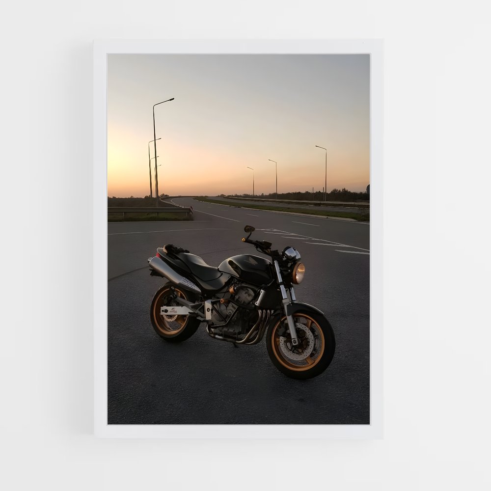 Poster magnifique Cbf Hornet – affiche Honda Moto (vue 3)